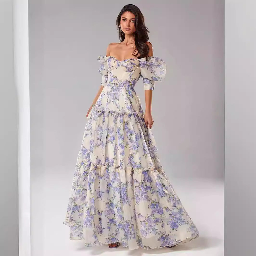 Floral Breeze Dew Maxi Dress