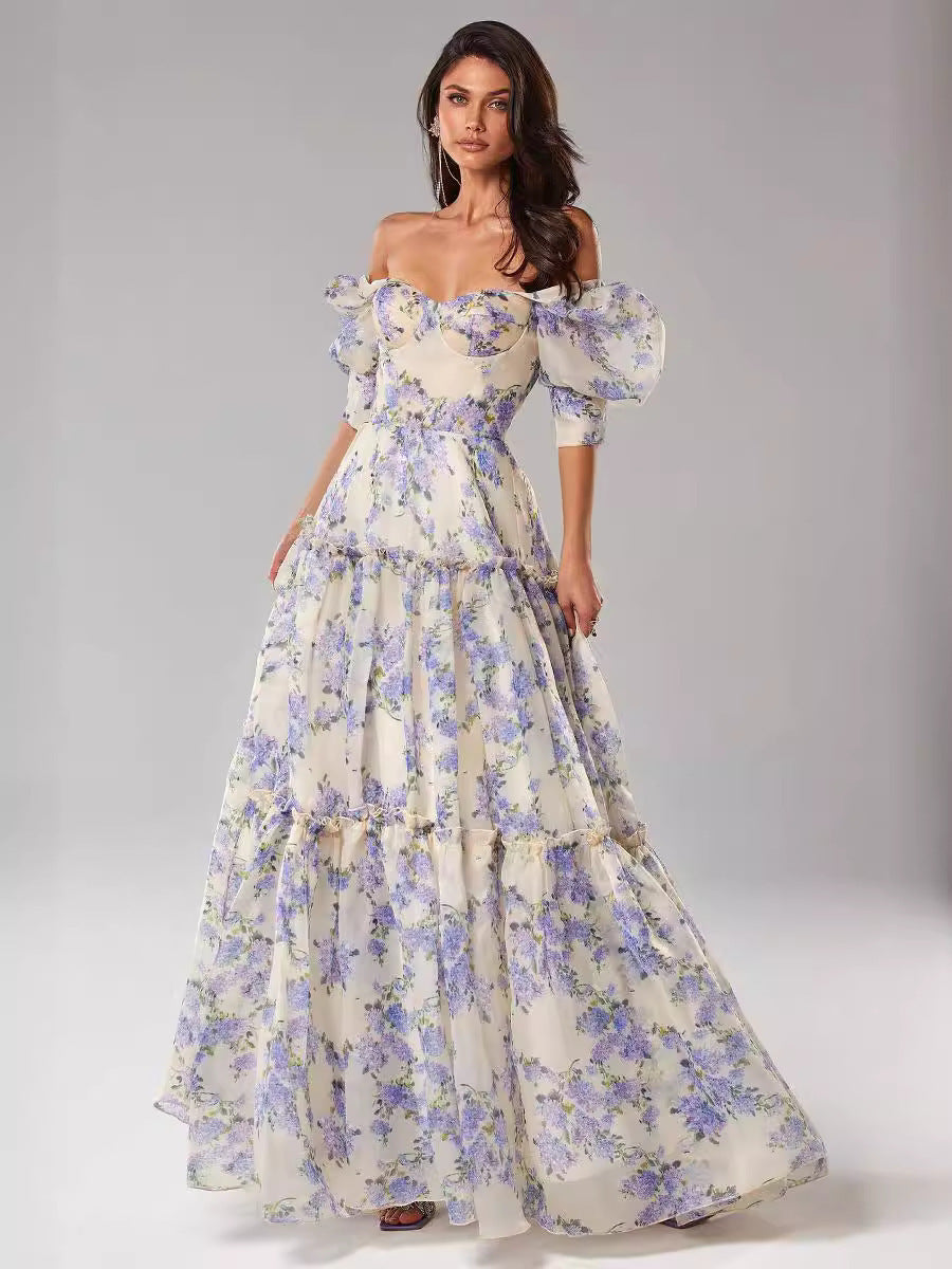 Floral Breeze Dew Maxi Dress