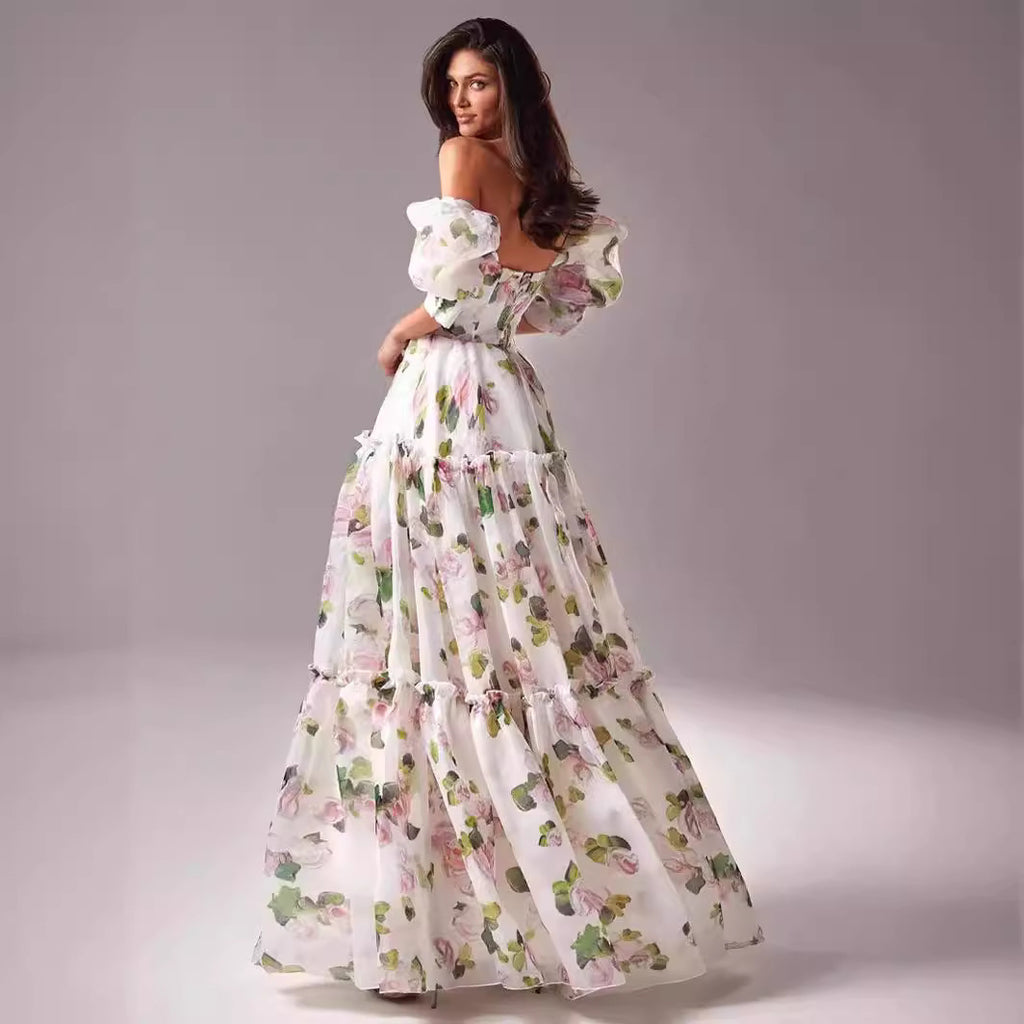 Floral Breeze Dew Maxi Dress